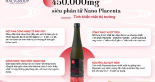 Những điều cần biết về nước uống nhau thai tế bào gốc Hebora Nhật Bản đối với người đang tìm kiếm